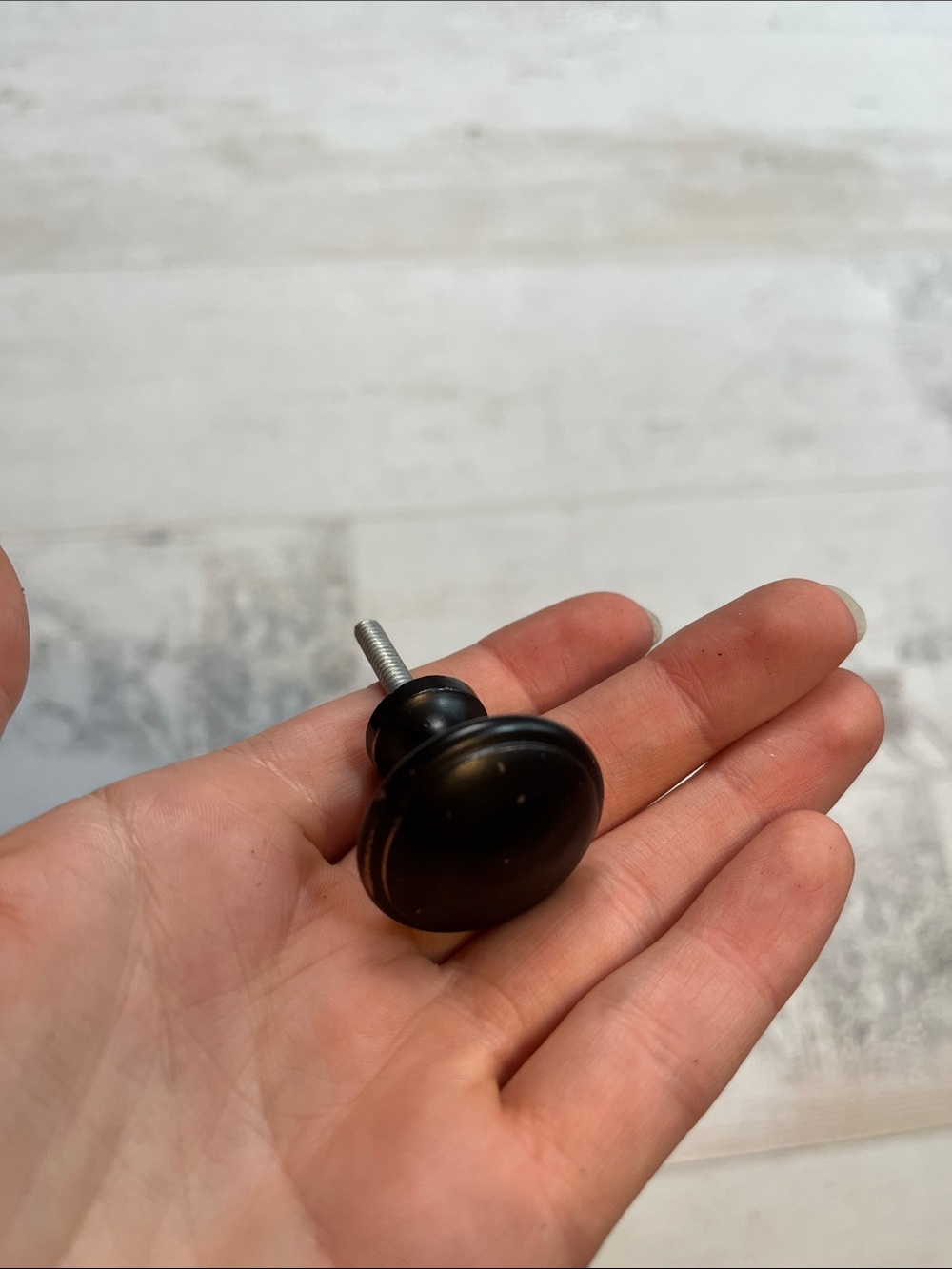 Hobby Lobby Metal Knob Distressed Antique Style